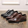 Men's Pointed Toe British Style Leather Loafers - Casual, Office, Teacher, Wedding Shoes
