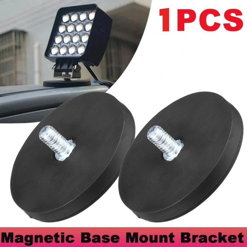 1 Piece Led Work Light Bar Holder Suv Offroad Diy Accessories 22/31/36/43Mm M4 Bolt Magnetic Base Mount Bracket Clamp