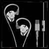 Fanmusic ooopusX Op.24 2DD+4BA Hybrid In-Ear Headphones Wired Monitor Earphones Type C Microphone