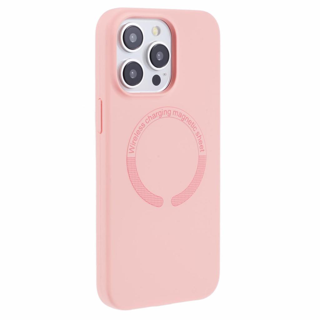 BJT Series For iPhone 13 Pro 6.1 inch Case Compatible with MagSafe TPU+Silicone Smart Phone Cover