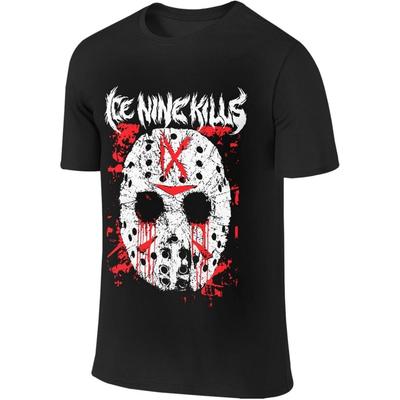 POLNWZWA Mens T Shirts Ice Nine Kills Crew Neck Cotton Short Sleeve Sport Tees Running Athletic for Men