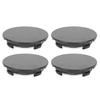4PCS Wheel Center Cap 60MM Inner Diameter 70MM Outer Diameter Vehicle Rim Hub Central Hubcap Replacement Universal for