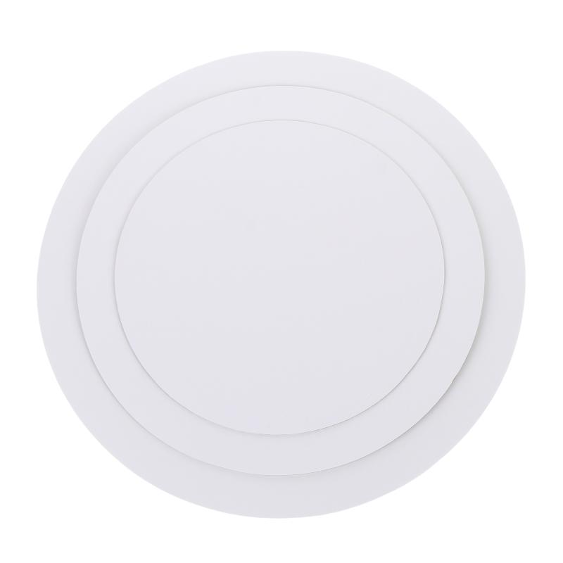 10pcs Round Cake Boards Easy to Use Disposable Paper Cake Drum Pans for Birthday Wedding Holiday Dessert Party Events