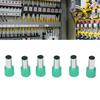 100Pcs Insulated Round Tube Terminal Crimp End Connector for AWG 6 Electrical Wire E16‑12