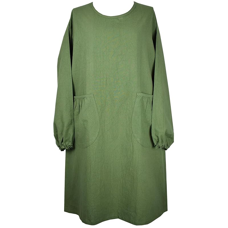 

[Berry Berry] Kappogi that covers your butt made in Japan Plain color green ladies green
