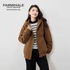 Mark Fairwhale Women's Hooded Goose Down Winter Jacket