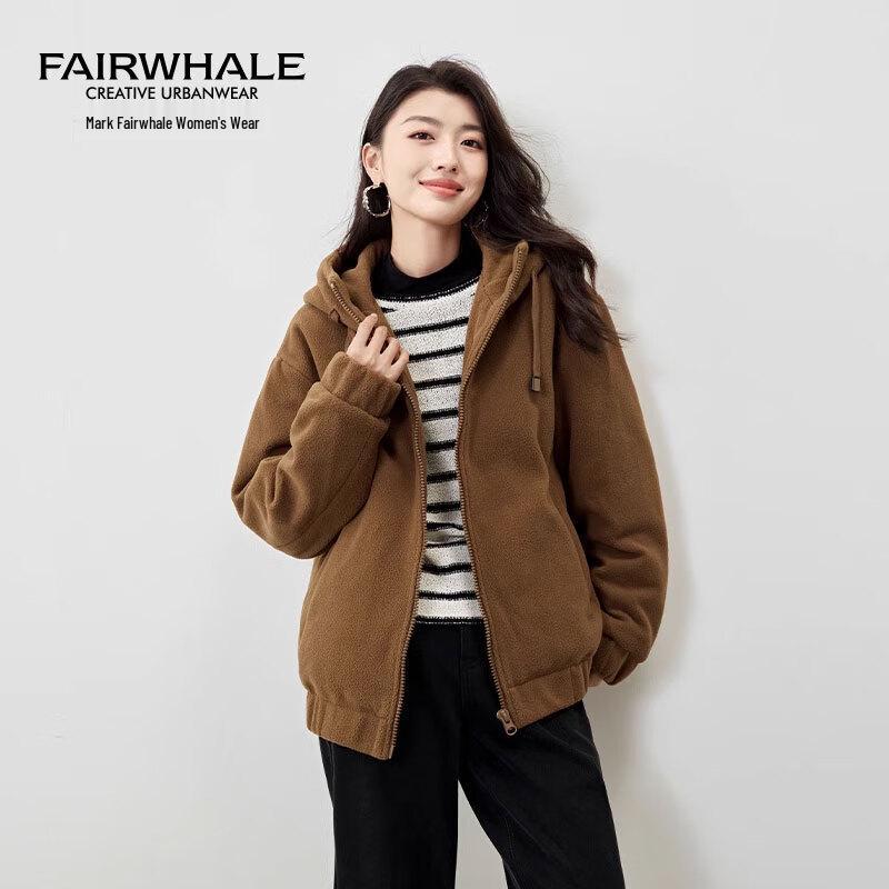 Mark Fairwhale Women's Hooded Goose Down Winter Jacket