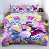 3D Print Anime SPY×FAMILY Anya Beding Set Young Boys Young Girls Twin Quen Sized Dimensions Soft Duvet Cover Pilowcase Bed Children Kids Adult People
