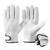 Work Gloves Sheepskin Leather Workers Work Welding Safety Protection Garden Sports Motorcycle Driver Wear-resistant Gloves