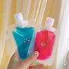 10Pcs Transparent Liquid Cosmetic Bags Portable PET Travel Storage Lotion Packing Bags for Makeup