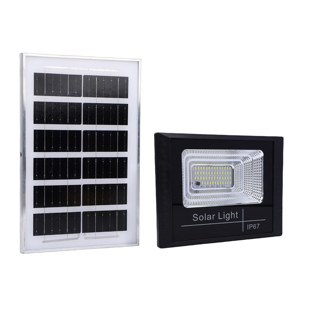 LED Solar Floodlight IP67 Water Proof Auto Dusk To Dawn Sensor Solar Security Light for Outdoor Yard Balcony Garage Garden