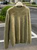 Women's 100% Pure Cashmere Brushed Long Sleeve Turtleneck Pullover Sweater - Loose Fit and Versatile 