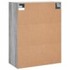 Wall Mounted Cabinet Grey Sonoma 69.5 x 34 x 90 cm