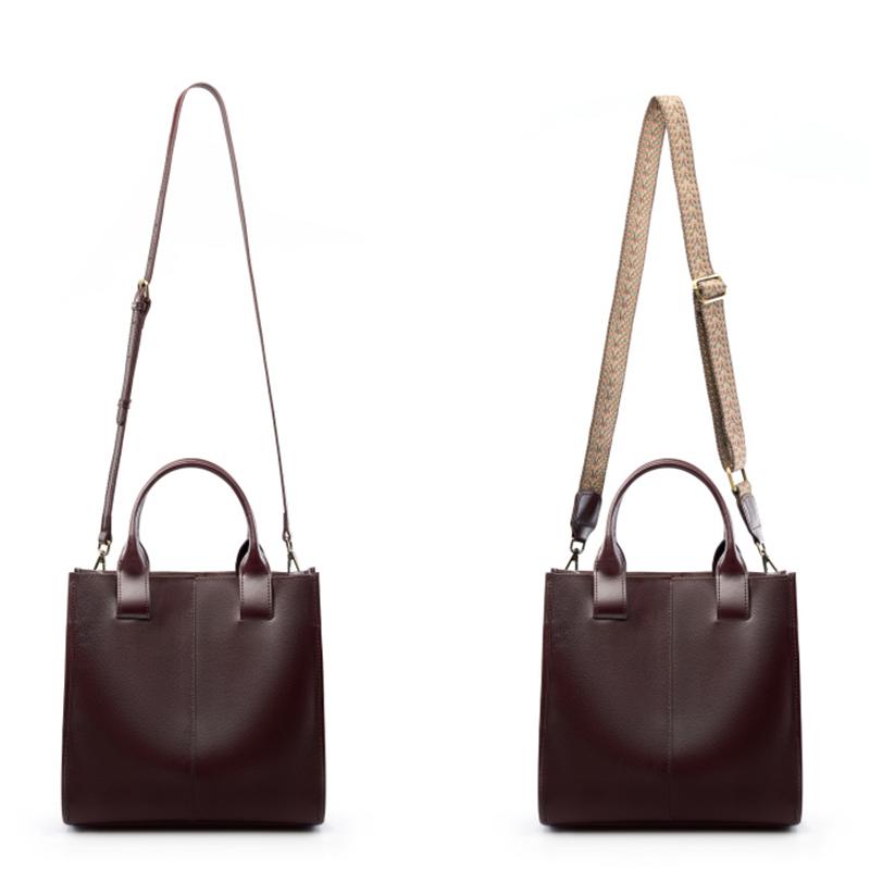 Genuine Leather Women's Shoulder Bag Luxury Designer Women Crossbody Bucket Bags High Quality Cowhide Handbags 2925