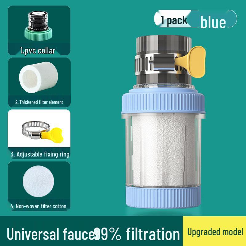 2026 360° Rotating Shower Head with Washable Filter, Splash-Proof Water Purifier for Kitchen Faucets
