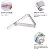 Tablecloth Clips Stainless Steel Picnic Table Clip Heavy Duty Table Cloth Cover Clamps Table Cloth Holders Ideal YY219