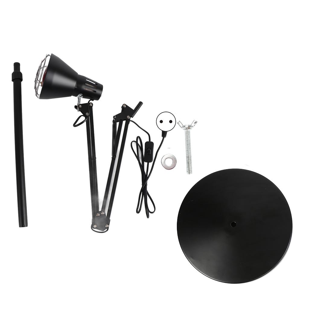 Infrared Light Heating Therapy Floor Stand Lamp Muscle Pain Cold Relief Constant Temperature