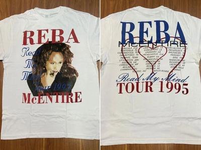 REBA MCENTIRE Read My Mind 1995 Tour T-Shirt