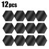 6/12pcs 3D Mirror Wall Stickers Hexagon Shape Acrylic Removable Wall Sticker Decal DIY Home Decoration Art Mirror Ornaments