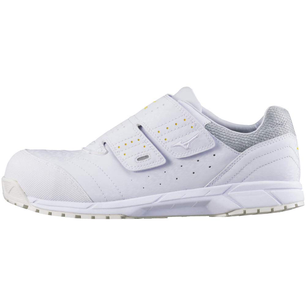 

Mizuno Almighty AS Safety с JSAA Стандартный Рабочий Размер 29 3E Обувь, Легкая, Антистатическая, Ремешок, (Тип А), Белый, см, белый