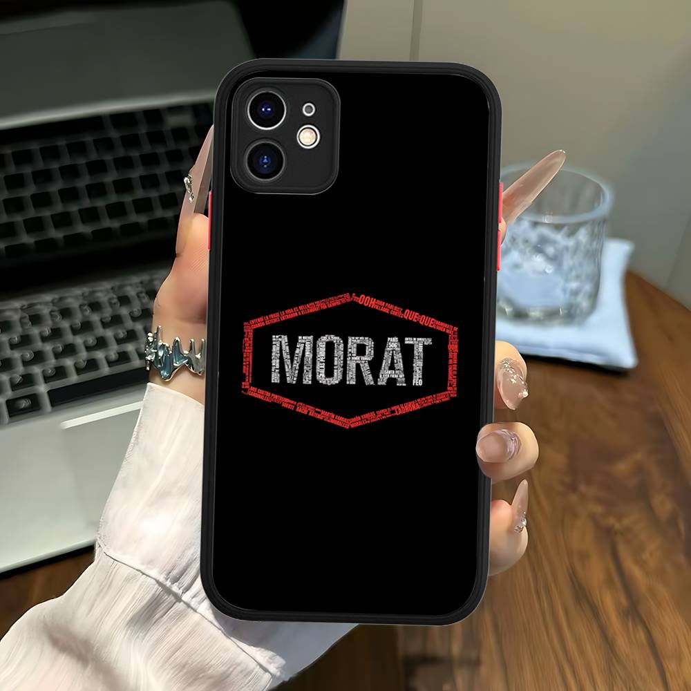 Morats Cool Team Phone Cases For IPhone 16 15 14 Plus 13 12 11 Pro Max Matte Oft Bumper Phone Cover