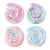 Flexible Headband Ethnic Style Iron Wire Hair Rope Set High Ponytail Spiral Lock Colorful Dirty Braid Long Hair Strands