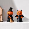 Festives Halloween Resin Pumpkin Figurine Colorful Centerpieces Decoration for Party and Home Display Desktop Accessory