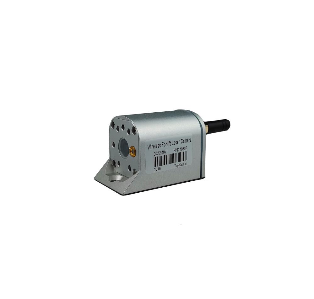 Bezprzewodowy Zestaw Do Wózka Widłowego Ahd 1080P Kamera Magnetyczna Ip68 Ze Wskaźnikiem Laserowym + Monitor 7" Ip68