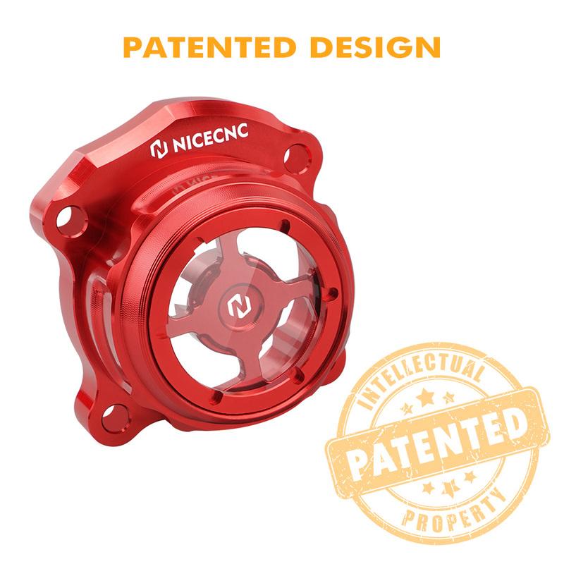 For 2017-2021 Honda CRF250L/Rally Transparent Engine Oil Filter Cover Cap for Honda CRF300L/Rally 2021-2023 CRF250L 2013-2016