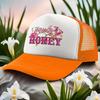 Howdy Honey Western Graphic Trucker Hat Breathable Mesh Casual Outdoor Adjustable Baseball Cap