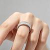 Light Luxury Staggered Zircon Ring for Women, Daily Commuting European and American Style Jewelry, the Ring Is Super Popular