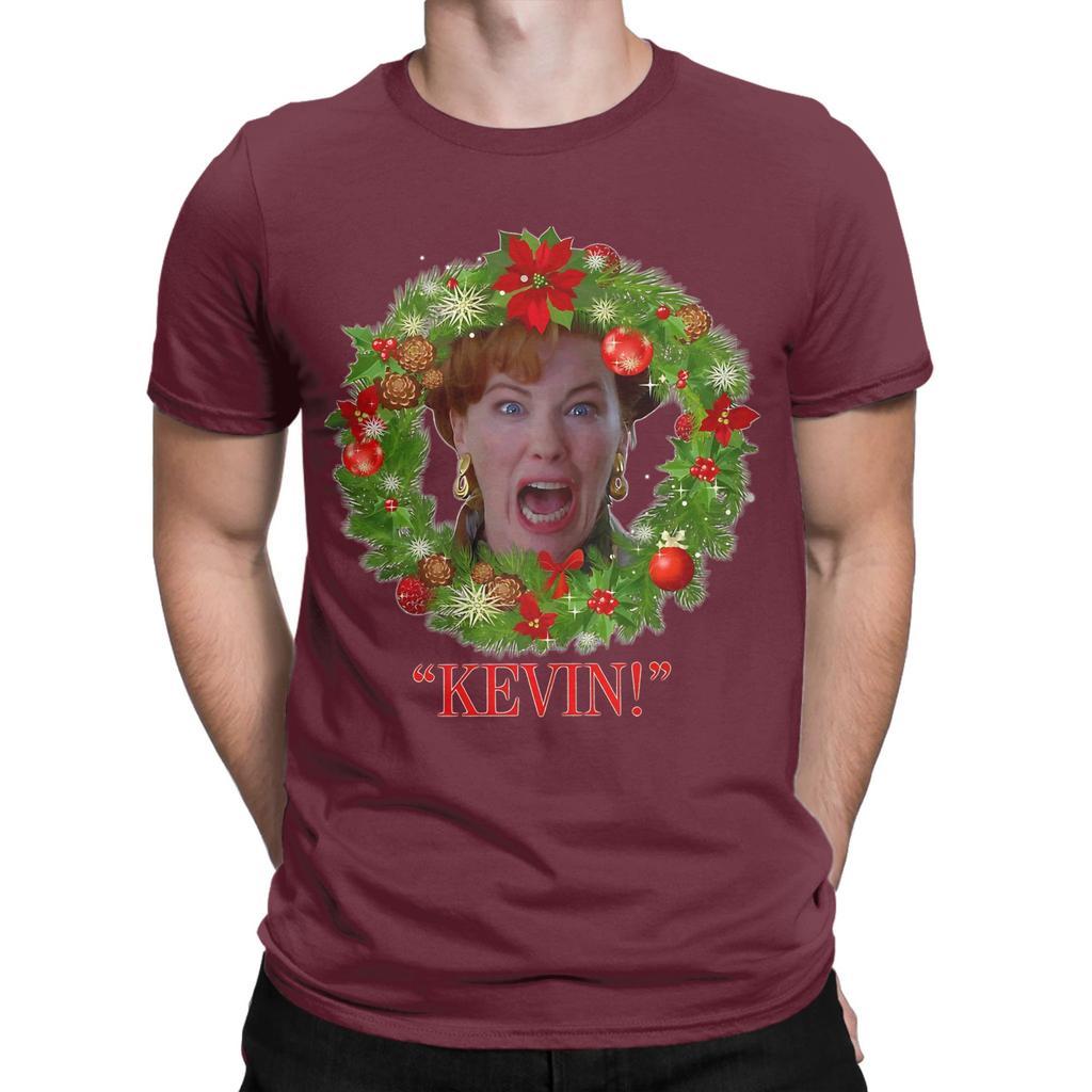 Mom Kevin Homealone Novelty 100 Cotton Tshirt Home Alone Tops Tees For Unisex