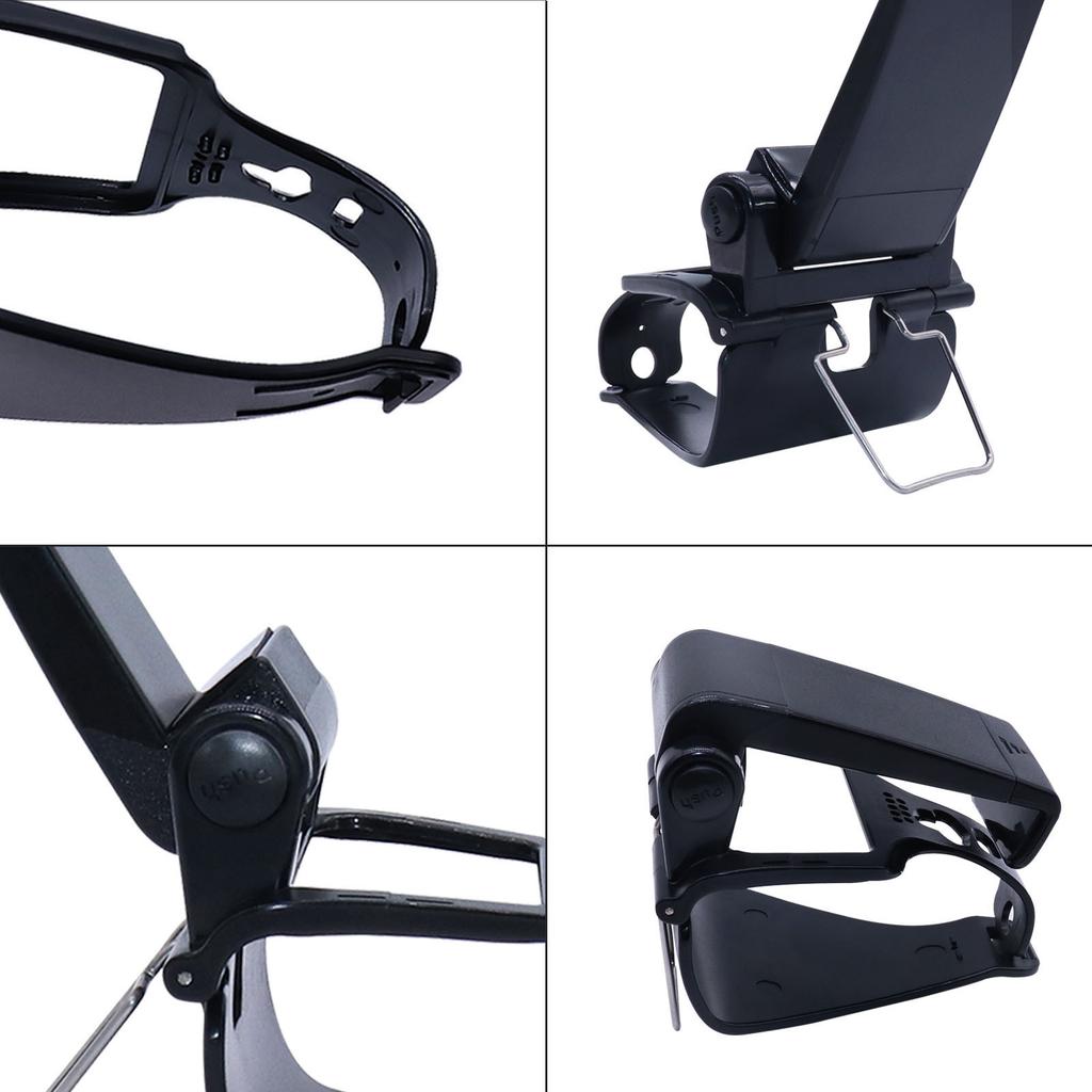 Controller Stand Phone Mount Clip Gaming Clamp Bracket ABS Adjustable for Gamers Gamepad Accessories