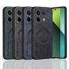 Leather Magnetic Phone Case For Xiaomi Redmi Note 13 Pro 5G Sheepskin Matte Back Cover Redmi Note 12 Pro Plus K70E Turbo 3 Cases
