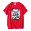 Nova Camiseta Fritz The Cat Desenho Animado Adulto Quadrinhos Camiseta Unisex M Branco Manga Longa Ou Curta Lavagem Vintage Roupas de Designer