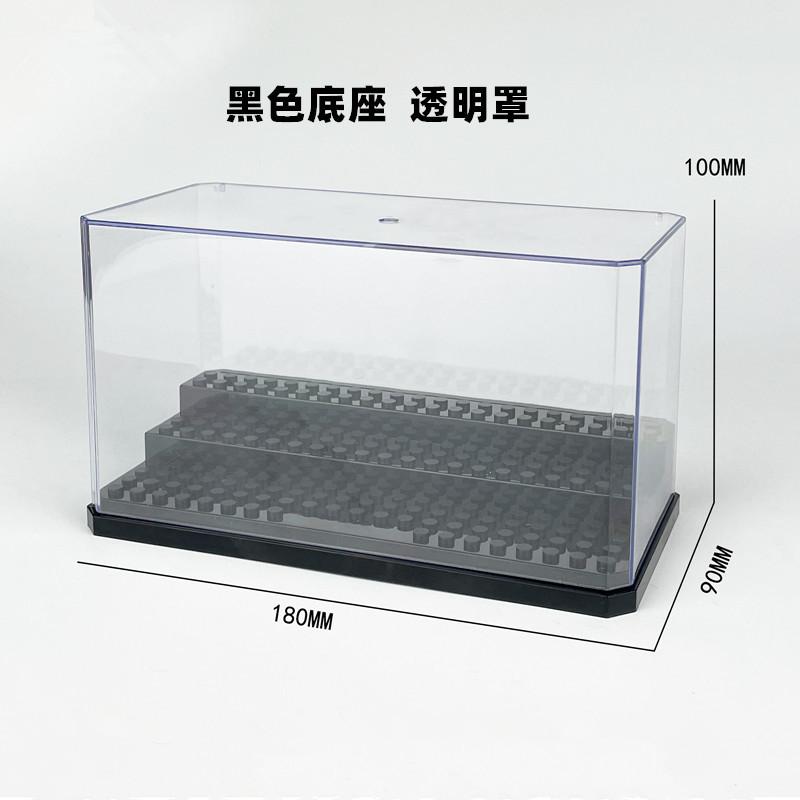 New Acrylic Minifigures Display Case, Stackable And Dustproof Building Block Display Box For  Action Figure Toys Storage