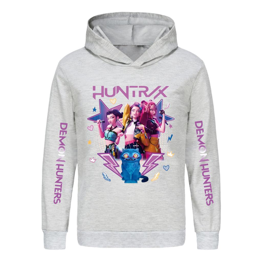 Children's Clothing Fashion Cartoon Printed Pattern Sports Shirt Top Casual Comfort Hoodie Sweatshirts Kids Unisex