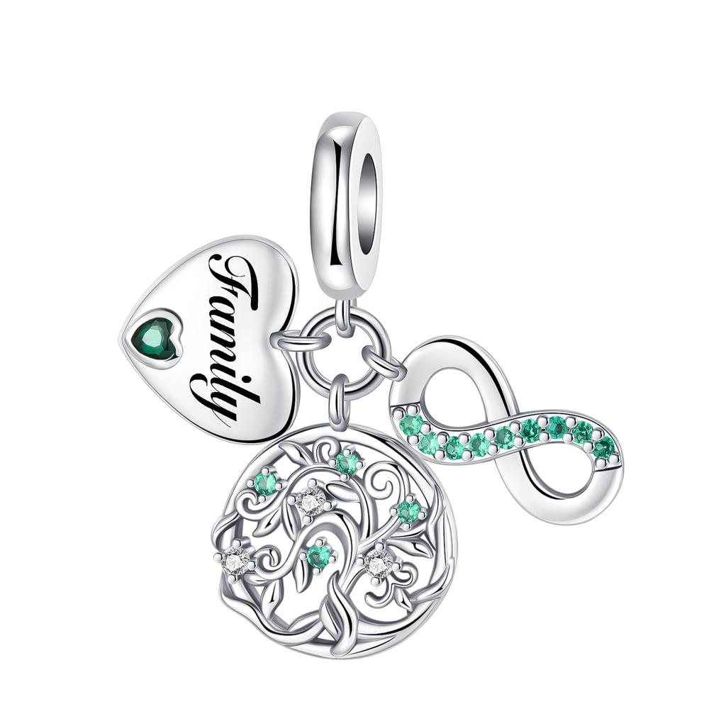 Kupfer Familie Schmetterling Flugzeug Anhänger Perlen Passen Original Charms Armbänder DIY Perle Frauen Schmuckherstellung