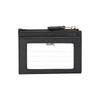 Coach Skinny 11 Logo Leather ID Holder Key Holder Card Holder Mini Women's Black