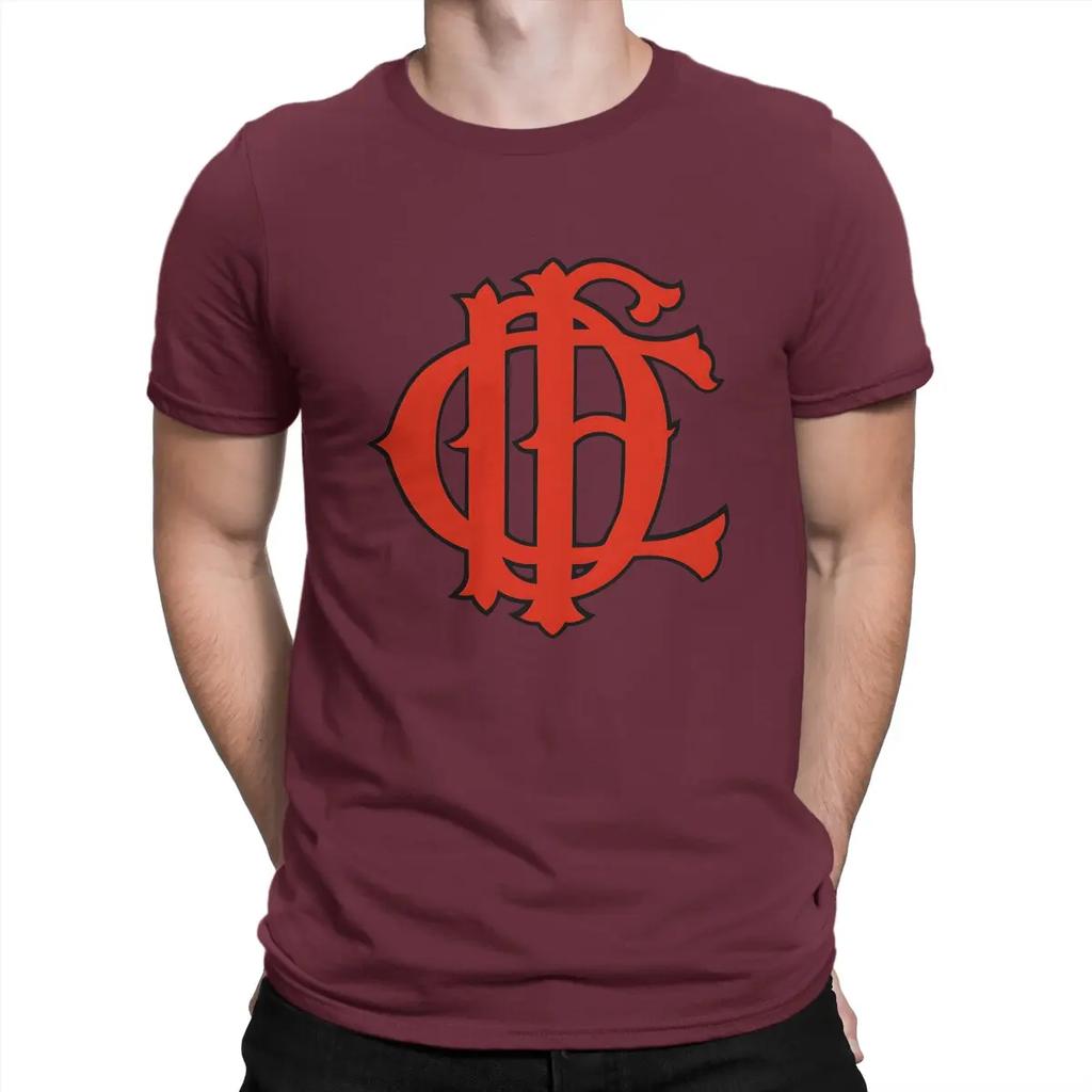 T-Shirts CFD LOGO Vintage 100% Cotton Tees Short Sleeve Chicago Fire T Shirt Round Collar Clothes Summer Unisex