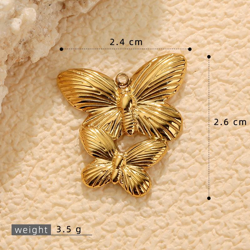 Luxury Bow Butterfly Pendant for DIY Jewelry: Necklace & Bracelet Accessory