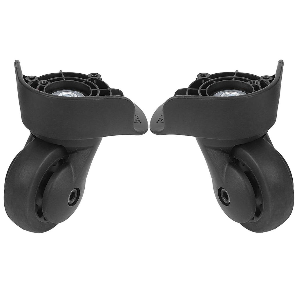 Pár 5 Černých Kufrů Kolečka Zavazadel Náhradní Venkovní Potřeby