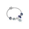 925 Silver Shining Star Bracelet Set Women Bracelet Multicolor ZT1100