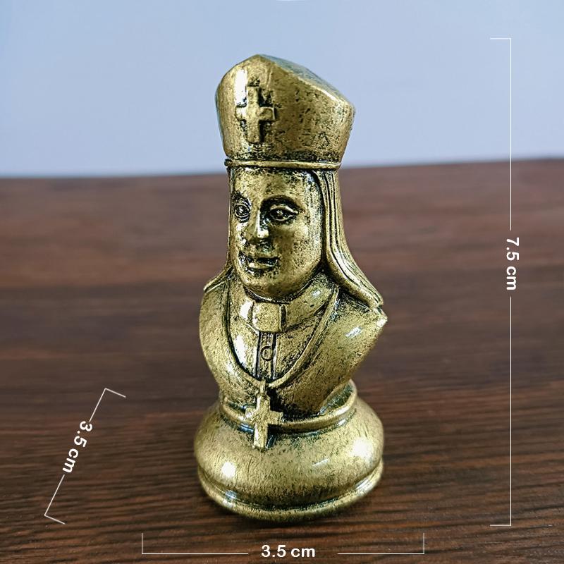 Black & White International Chess Figurines Statue Chess Pieces Board Games Accessories Home Decor Chessmen Ornaments