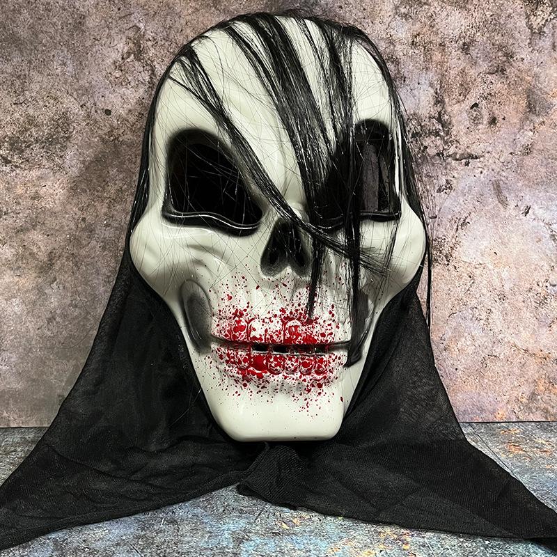 Scream Mask Ghost Face Breathable Halloween Mesh Skull Headcovers Horror Cosplay Party