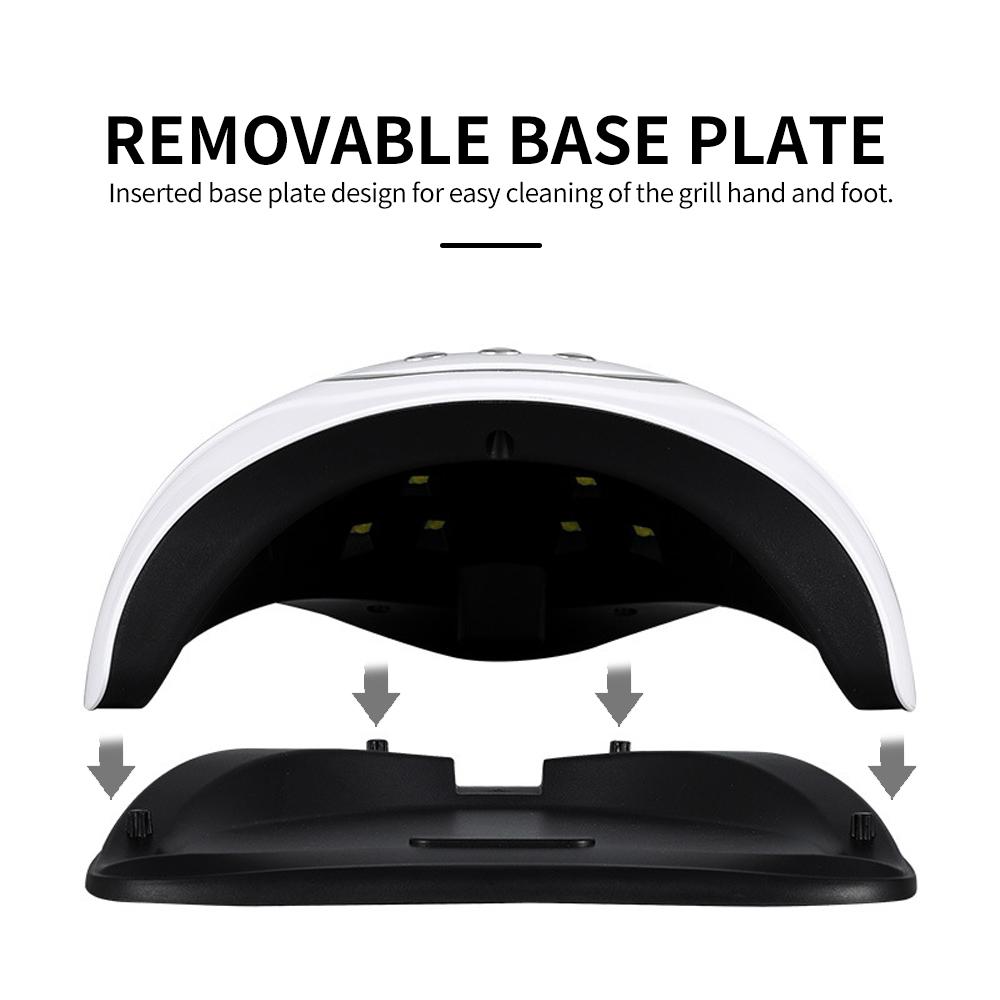 Nail Dryer Machine, Portable USB Cable, Home Use, Nail Lamp for Drying, Curing Nails Varnish, UV LED Lamp, 24Pcs Beads