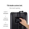 OM Yixing 20-inch Aluminum Frame Carry-on Suitcase
