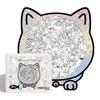 Cat Puzzle Toy Wooden Special-Shaped Puzzle Model Decompression Puzzle Handmade Puzzle