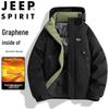 JEEP SPIRIT Men's Winter Hooded Padded Jacket