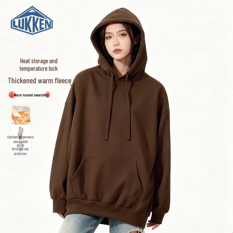 

LUKKEN Women s Fleece-Lined Hooded Sweatshirt XL